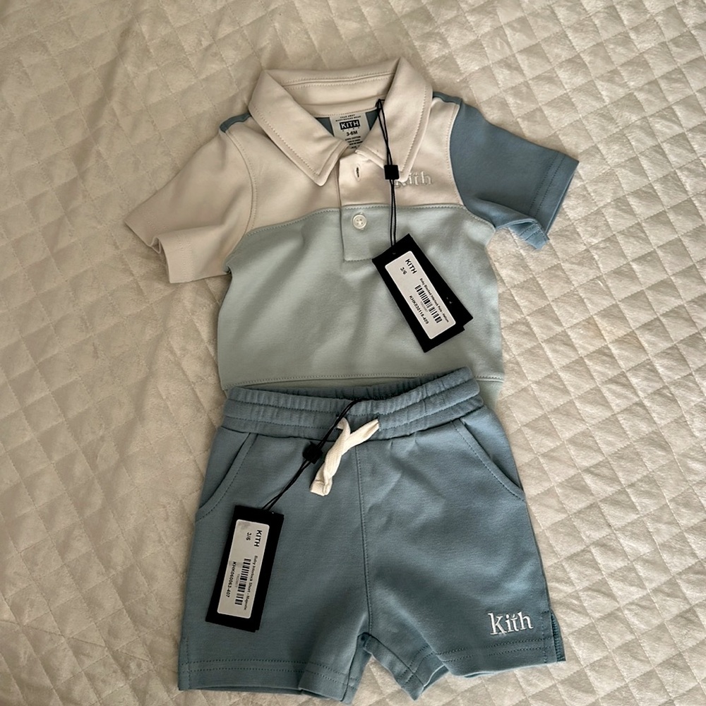 KITH BABY Short and Shirt Set 3/6 Months